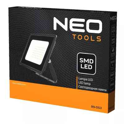 Прожектор Neo Tools алюминий, 220, 50Вт, 4000 люмен, SMD LED, кабель 0.3м без ви (99-053) Винница