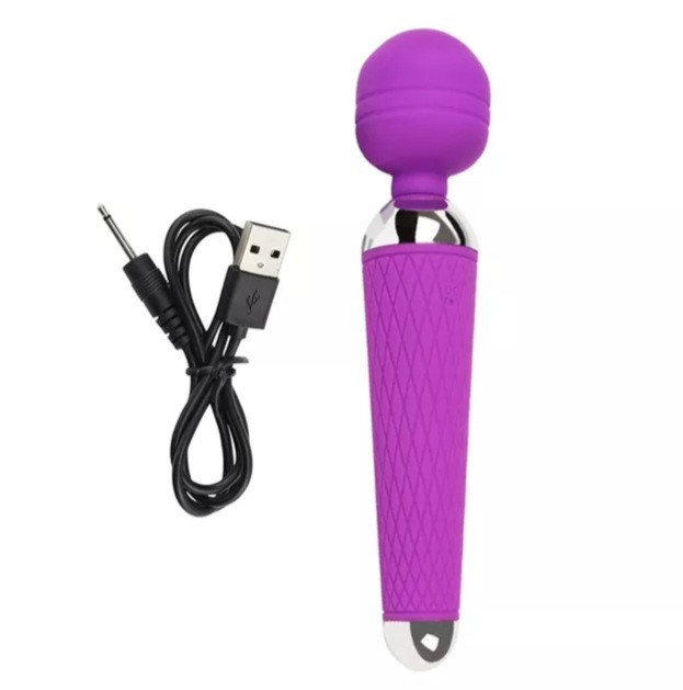 Вібратор жіночий 10 режимів 20 см на 42 мм фіолетовий Київ - фото 1