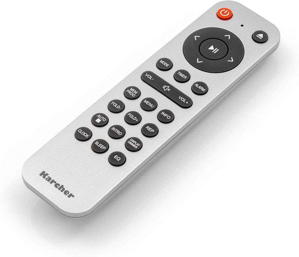 Радіо Karcher RA 2060D-S сріблясте DAB+ FM Bluetooth CD MP3 USB 30 станцій будильник таймер 2.4" дисплей кухонна радіо з Київ - фото 6