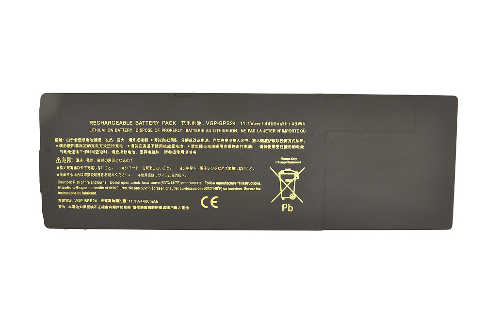 Аккумулятор для ноутбука Sony VAIO VGP-BPS24 VPC-SA 11.1V Black 4400mAh OEM Вінниця - фото 1