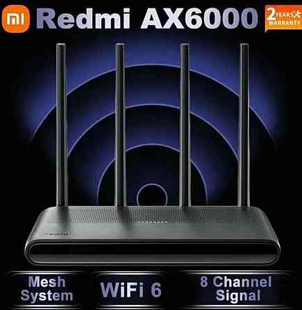 Роутер Маршрутизатор потужний Redmi AX6000 Wi-Fi 6 Київ