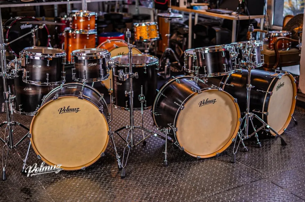 Ударная установка  Polmuz Maple Model 1 - 22/10/12/16 Satin Black Fade Киев - изображение 1