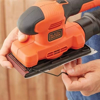 Шліфувальна машина Black&amp;Decker 150 Вт, 15000 об/хв (BEW220) Вінниця - фото 6