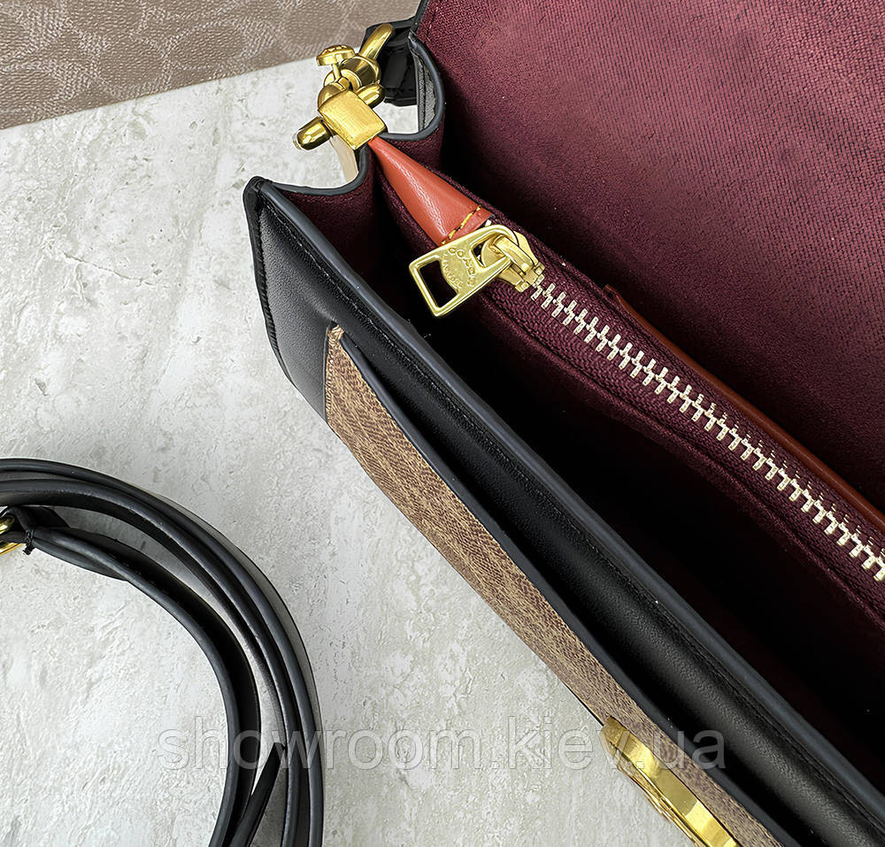 Женская брендовая сумка Coach Tabby (1379-4) Киев - изображение 3