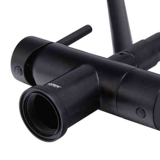 Кухонный смеситель с силик. изливом и вых. для питьевой воды KOER KB-72006-05 (KR3380) Киев