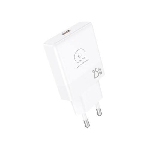 Мережевий зарядний пристрій WUW-C216 25W Gan ChargerUSB C white Одеса - фото 5