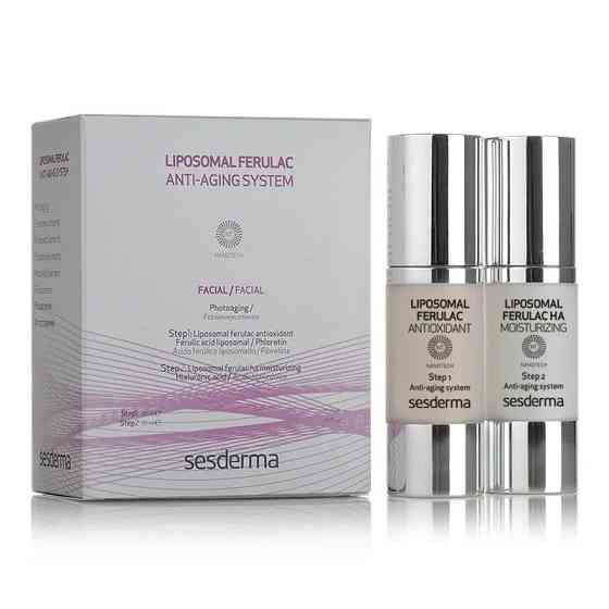 Омолоджувальна система з феруловою кислотою Sesderma Ferulac Liposomal Anti-Aging System 30+30 мл Дніпро