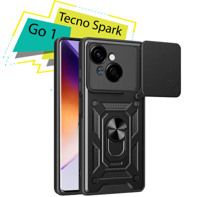 Чехол для мобильного телефона BeCover Military Tecno Spark Go 1 (KL4) Black (713073) Винница - изображение 1