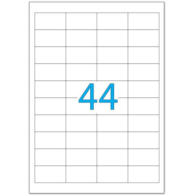 Этикетка самоклеящаяся Tama 48,3х25,4 (44 на листе) с/кл (100листов) (18264) Винница - изображение 1