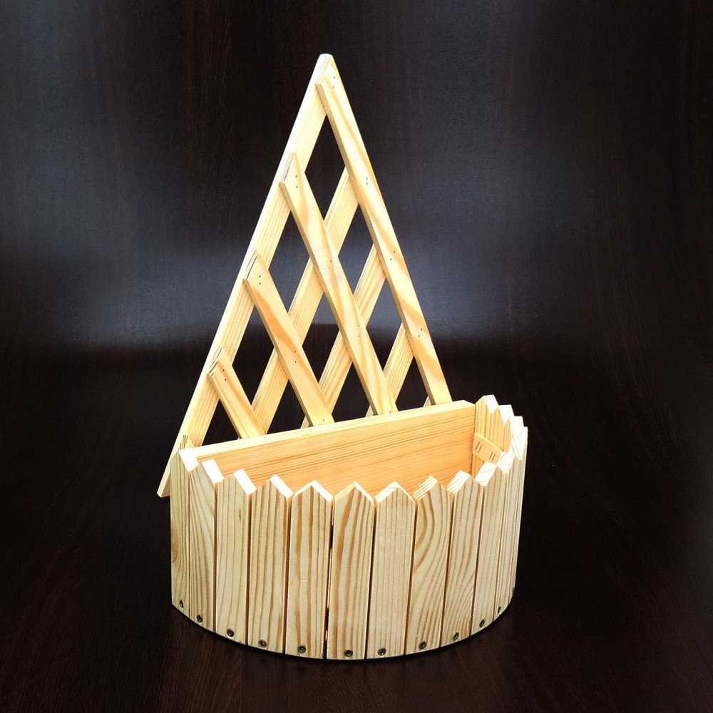 Полиця настінна для квітів "Натал" бланже Миколаїв - фото 1