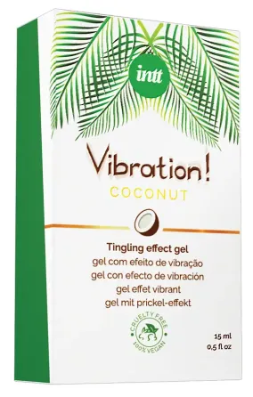 Рідкий вібратор Intt Vibration Coconut Vegan (15 мл) Львов