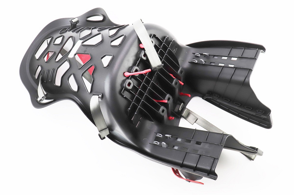 Сидіння для перевезення дітей пластмасове заднє, кріпл. на багажник, п'ятиточковий ремінь безпеки, BC-195 Киев - изображение 2