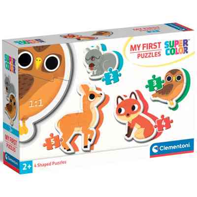 Пазл Clementoni 4 в 1 Forest Animals, серия My First Puzzles (20814) Винница