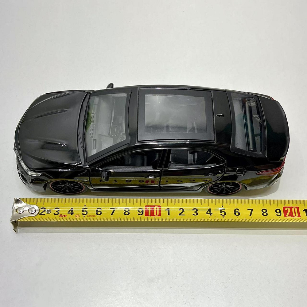 Машина Автосвит Тoyota Camry инерционная открывается дверь капот багажник 20 см Черная (AP-1787) Чернігів - фото 7