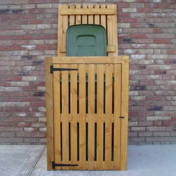 Бокс для сміттєвого бака "Банджул" сієна Миколаїв - фото 2