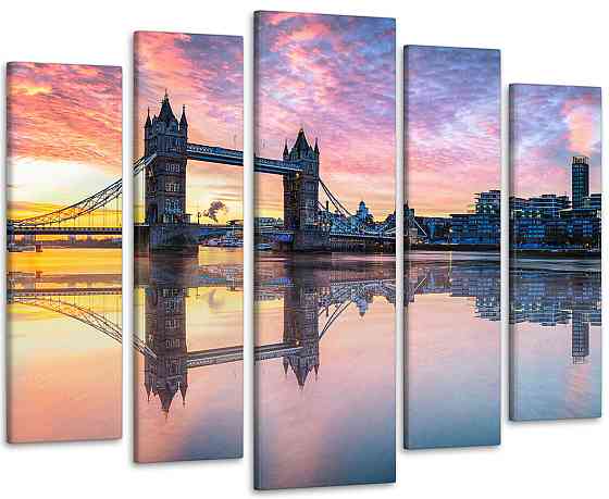 Модульна картина Лондон Міст Art-179_5 Київ