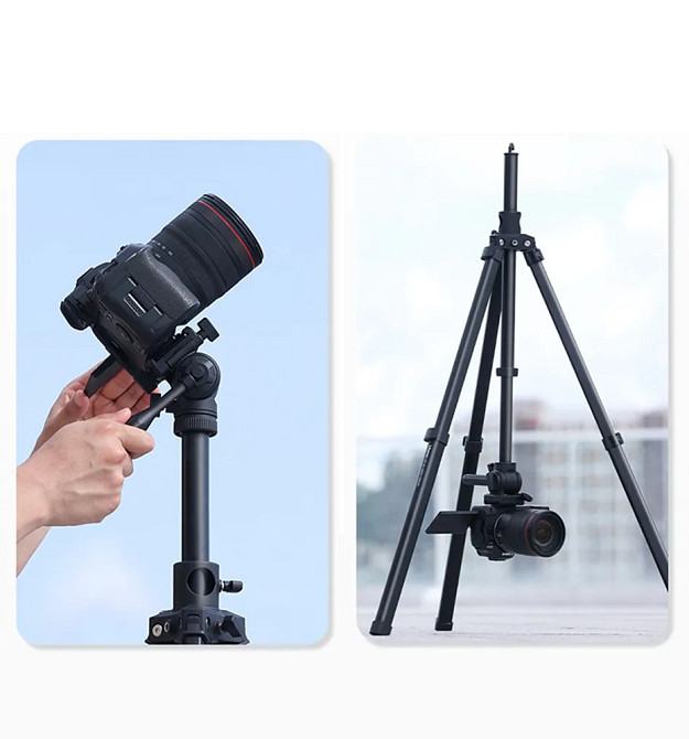 Штатив горизонтальний з панорамною головкою 54-176см Ulanzi MT-65 Київ - фото 3