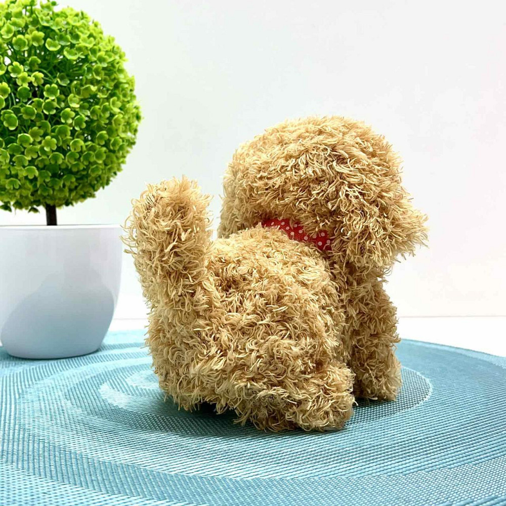 Собачка інтерактивна ходить гавкає ворушить хвостиком головою в перенесенні Коричнева (688-122A) Чернігів - фото 8