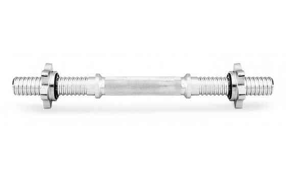 Дві штанги + 4 Хромовані грифи + Набір обгумованих дисків 57 кг Гантелі, гирі, штанги та диски Київ