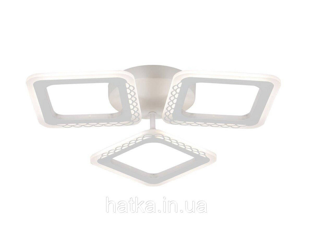 Світлодіодна люстра G 2703/3 WT 54W Київ - фото 1