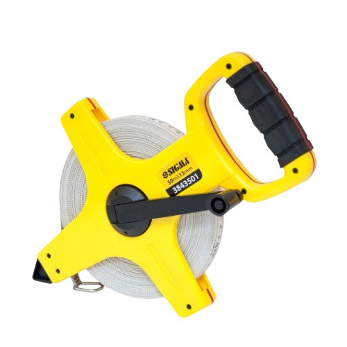 Рулетка геодезична скловолокно 50м*13мм SIGMA Житомир - фото 3