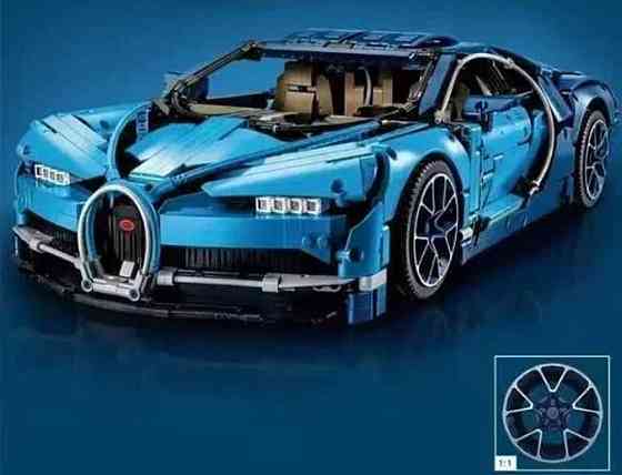 Bugatti Chiron c 4031 деталей, маштаб 1:8 Конструктор сумісний з LEGO. Київ