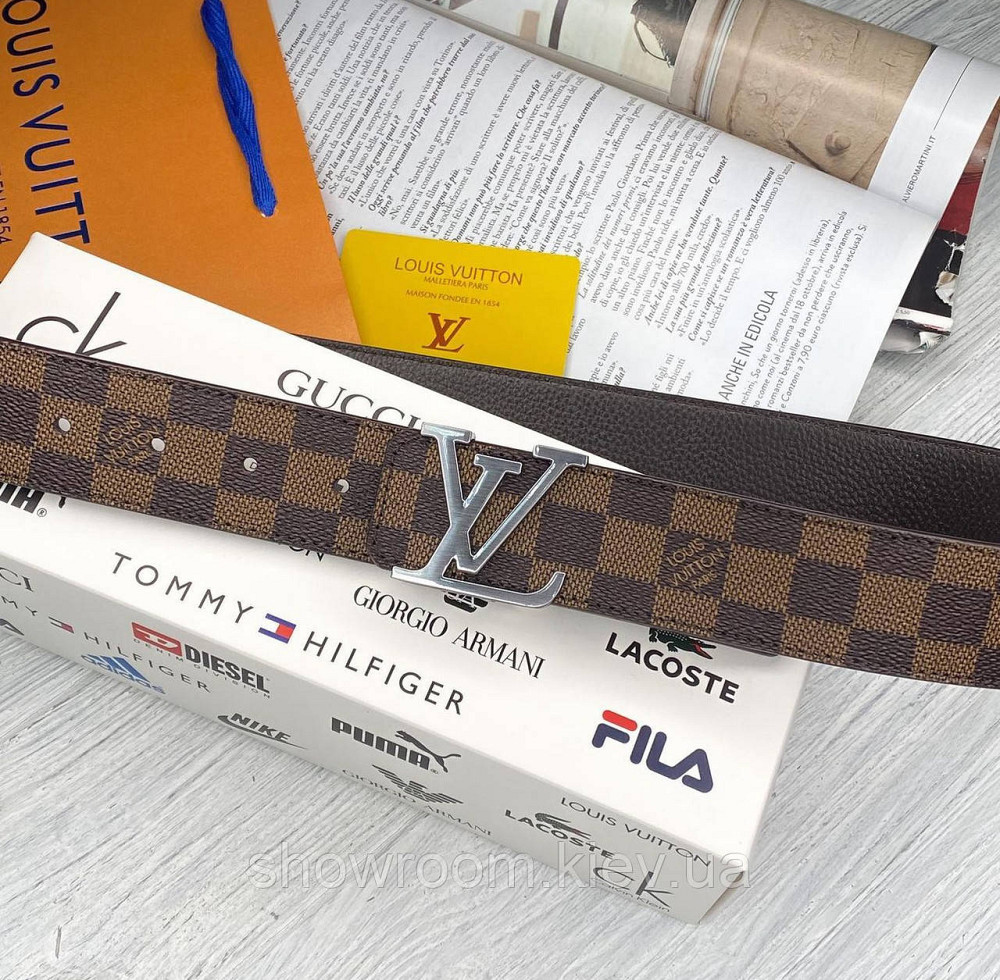 Женский брендовый кожаный ремень (7010-4) Lux Киев - изображение 2