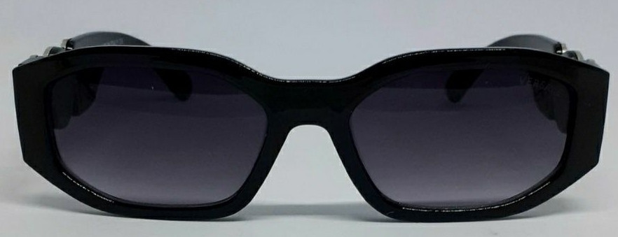Брендовые хитовые очки унисекс черные градиент с серебристым логотипом. Киев - изображение 7