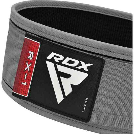 Пояс для важкої атлетики RDX RX1 Weight Lifting Belt Grey S Каменское