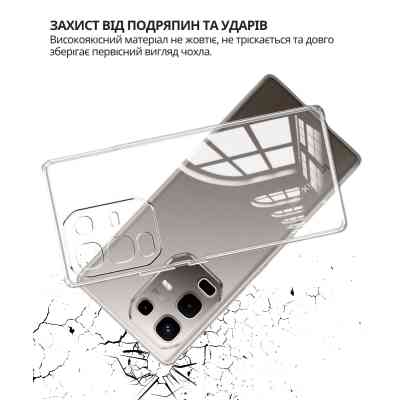 Чехол для мобильного телефона BeCover Silicone Infinix Note 50 Pro 4G (X6855) Transparent (714674) Винница