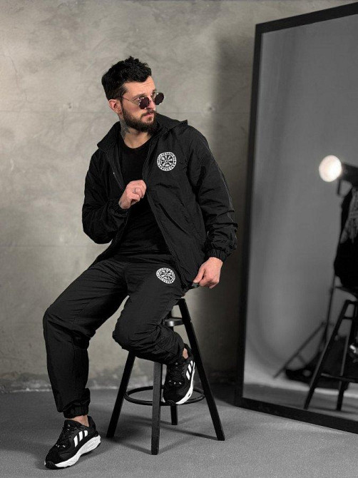 Спортивний костюм руни краш black НП4935 Одеса - фото 2