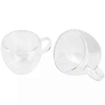 Набір чашок Bergner Coffee &amp; Tea lovers 100 мл 2 шт (BG-20114-MM) Вінниця