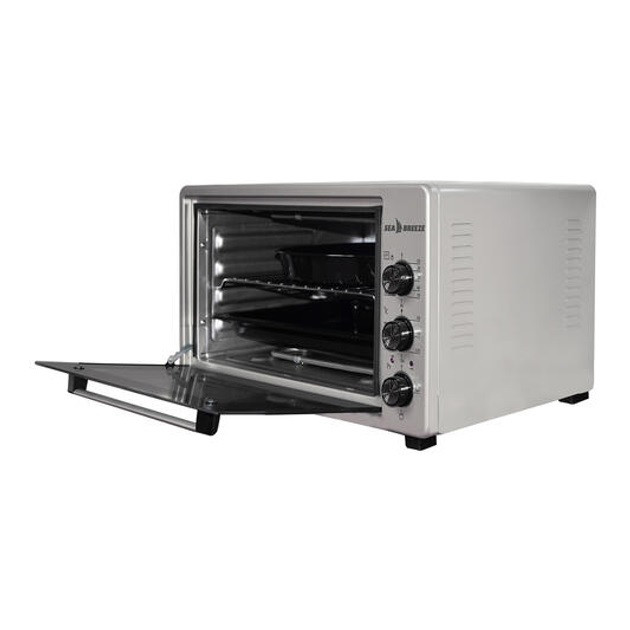 Багатофункціональна сімейна електродуховка Sea Breeze SB-0705 45 л 1420 Вт, Побутова електродуховка FU-32 Івано-Франківськ - фото 4