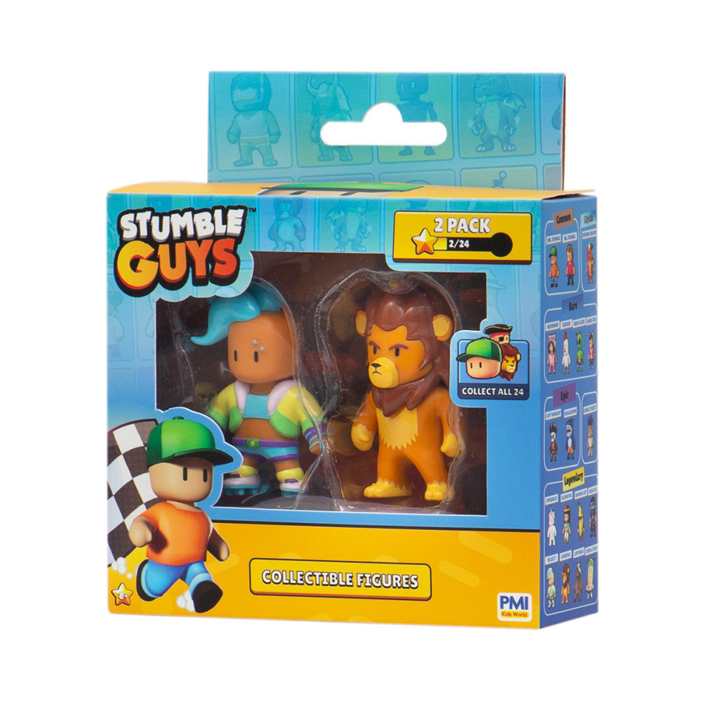 Набір колекційних фігурок Stumble Guys - Велоцит і Леонідас Дніпро - фото 1