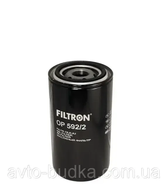 Фільтр масляний на Kamaz 4308 Filtron OP592/2 Новый Роздол - изображение 2