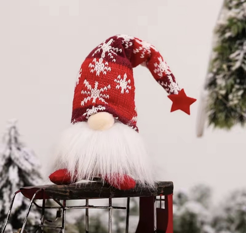 Маленький різдвяний гном з підсвіткою (20 см) Смела - изображение 3