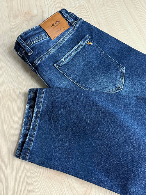 Джинси жіночі Sherocco 1295-1 Mom Relax великі розміри супер батал сині, синій, 46, 46, 134 см, 145 см Київ - фото 16