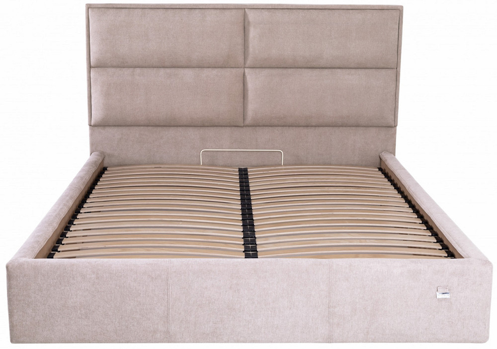 Кровать Sheffield Comfort 120 х 190 см Мисти Mocco С подъемным механизмом и нишей для белья Мокко Днепр - изображение 11