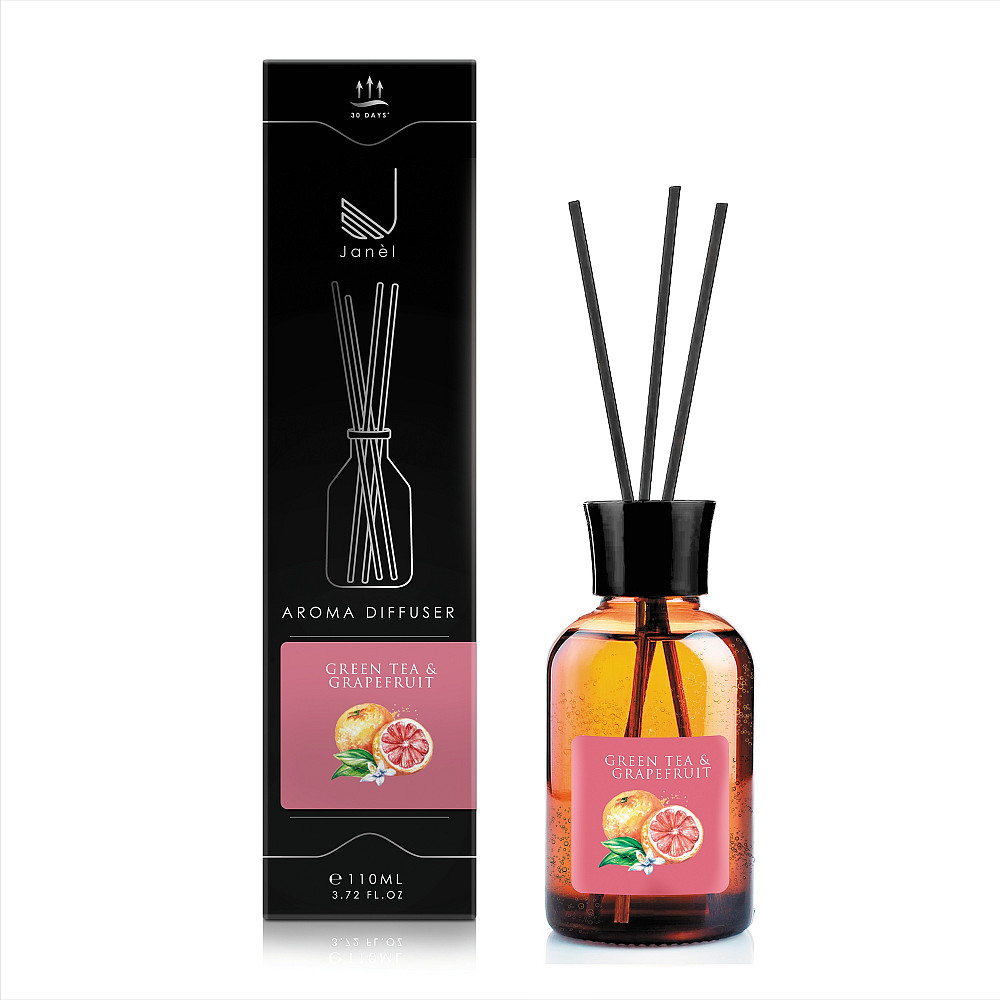 Аромадиффузор для дома Зеленый чай и грейпфрут Green tea & grapefruit Janel 110 мл Киев - изображение 1