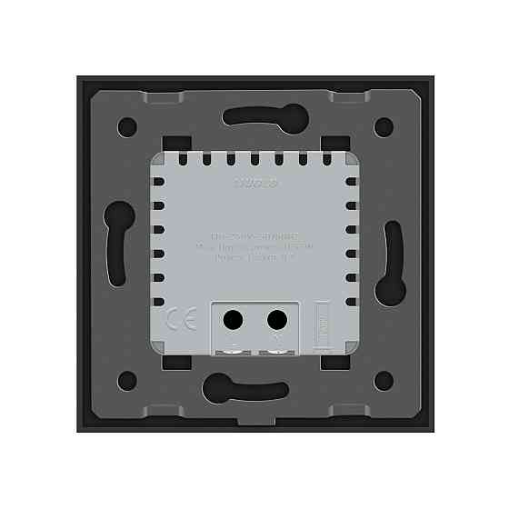 Cвітильник автоматичний для сходів підлоги датчик руху темряви, чорний, 2700K, 220В, 0.35Вт, огляд 120°, затримка 40с, дальність 4м LIVOLO (VL-C7FCL-2 Коломия