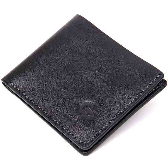 Портмоне из натуральной кожи GRANDE PELLE 11462 Черный Киев