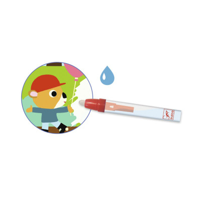 Набір для творчості Djeco В парку художній комплект для малювання водою (DJ09075) Вінниця - фото 3