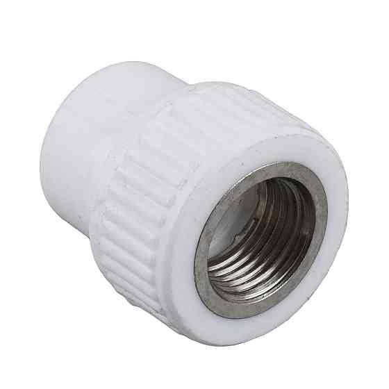 Муфта внутрішня різьба Kalde PPR ф25х1/2 (білий) 12077 (000017850) Київ