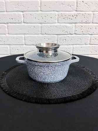 Казан UNIQUE UN-5212 1.2 л (16*7.5см, круглый, гранитный) Одесса