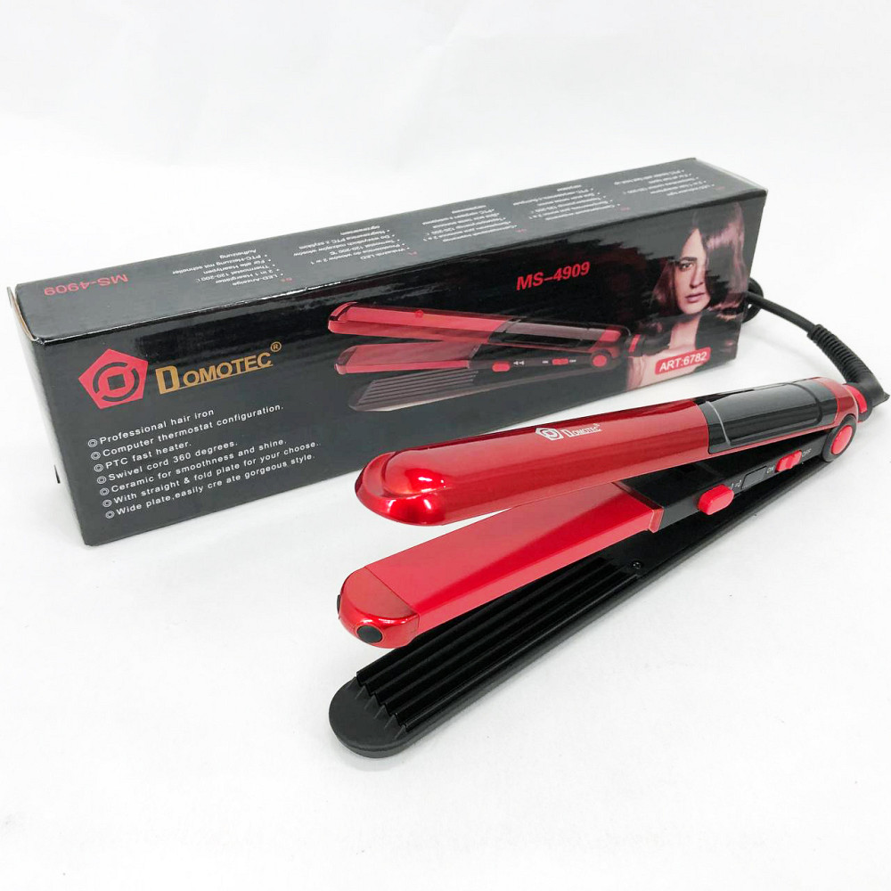 Праска для завивки волосся Domotec MS-4909, Плойка для створення завивки Круті плойки волосся WC-15 Львів - фото 5