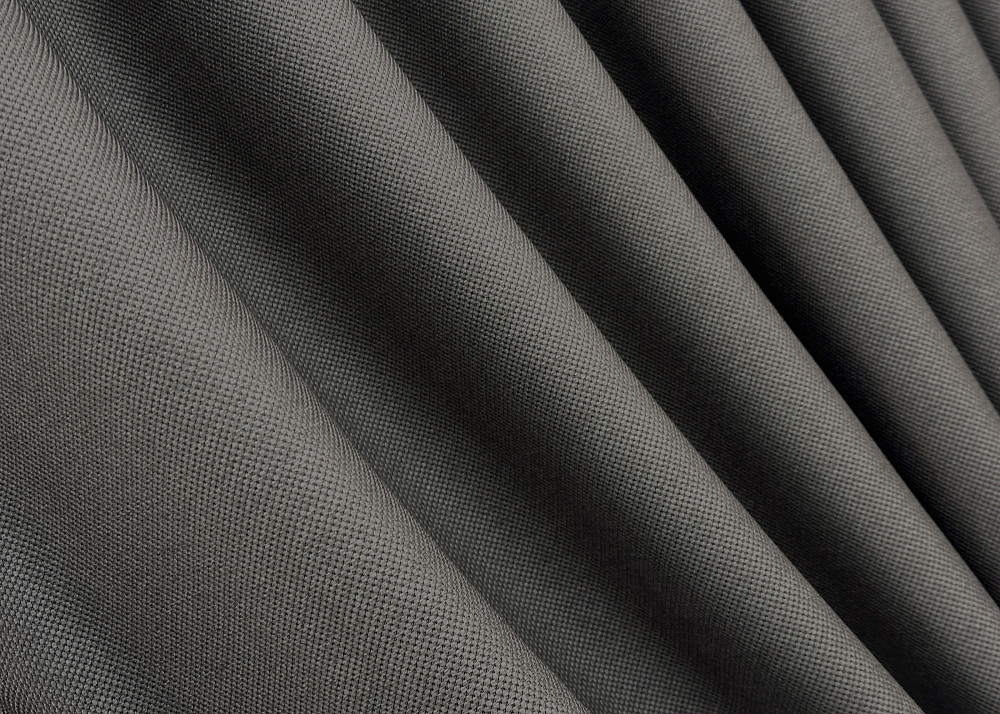 Комплект штор VR-Textil рогожка преміум TERRA LUXE 150х270 2шт і Тюль 600х270 1857ш-1704т Графітовий з білим 71-111/5 Київ - фото 7