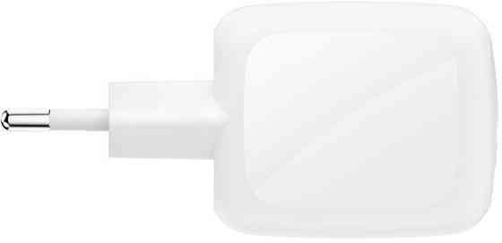 Мережевий зарядний пристрій Belkin BoostCharge Pro New Dual USB-C GaN Wall Charger 67 W White (WCH020KQWH) ( 12923 ) Харків