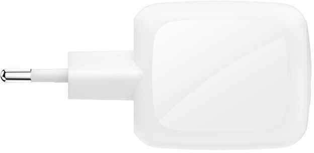 Мережевий зарядний пристрій Belkin BoostCharge Pro New Dual USB-C GaN Wall Charger 67 W White (WCH020KQWH) ( 12923 ) Харків - фото 3