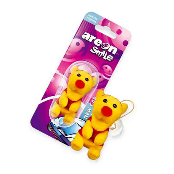 Ароматизатор на зеркало сухой areon smile игрушка 