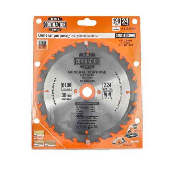 Пильний диск по дереву CMT 190x30x24z K2.2/1.4 (K19024M) Одеса